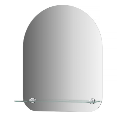 Зеркало настенное с полочкой Optima EVOFORM 40х50 см, BY 0507 фото в интернет-магазине Русалия