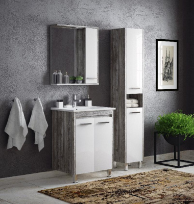 Зеркало-шкаф "Лорена 65/С", антик Corozo фото в интернет-магазине Русалия