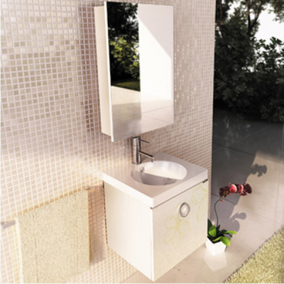 COMFORTY. Зеркало-шкаф "Диана-50" белый глянец фото в интернет-магазине Русалия