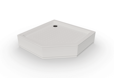 Душевой поддон трапеция RGW LUX/TN-TR  1000x1000 фото в интернет-магазине Русалия