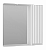 Зеркальный шкаф Balaton 80 правый (белый) BAL-04080-01-П Brevita фото в интернет-магазине Русалия