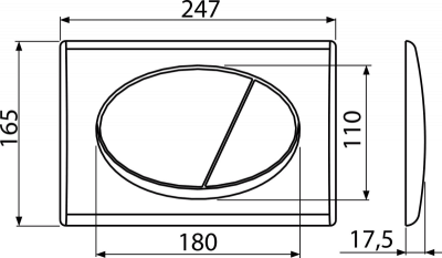 Комплект унитаз с инсталляцией 5 в 1 AM101/1120-3:1RUS SET + M70 + WC ALCA + сиденье A60 Alcaplast фото в интернет-магазине Русалия