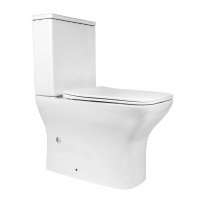 BOND F09-00 Унитаз напольный безободковый с сиденьем микролифт фото в интернет-магазине Русалия