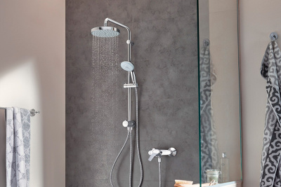 Душевая система New Tempesta System 200 27389002 Grohe фото в интернет-магазине Русалия