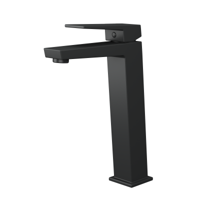 Смеситель для умывальника высокий RUSH Thira (TR3635-13Black) фото в интернет-магазине Русалия