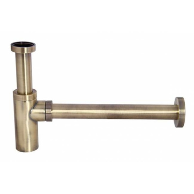 Металлический сифон для раковины RD016 CeramaLux фото в интернет-магазине Русалия