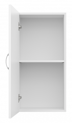 Шкаф Лилия 40 подвесной универсальный Э-Лил08040-011бф Misty фото в интернет-магазине Русалия
