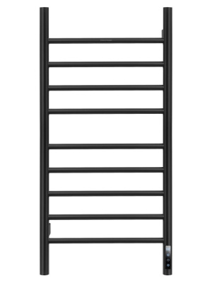 Полотенцесушитель электрический WONZON & WOGHAND BONN, Черный матовый (WW-AL409-MB) фото в интернет-магазине Русалия