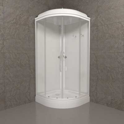 Душевая кабина Ультра 90*90 А (7 мест+сифон D90) Щ0000061843 Тритон фото в интернет-магазине Русалия