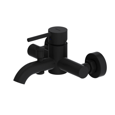 361000300 Scandinavian Pure, смеситель для ванной и душа, чёрный фото в интернет-магазине Русалия