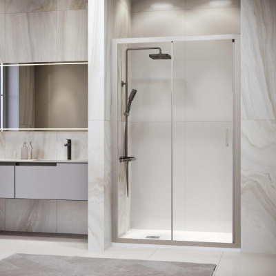 Душевая дверь RGW PA-14 1700, стекло прозрачное, профиль хром фото в интернет-магазине Русалия