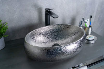 Раковина накладная Gid 9030s фото в интернет-магазине Русалия