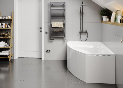 Акриловая ванна VAGNERPLAST VERONELA OFFSET 160x105 Left VPBA160VEA3LX-04 фото в интернет-магазине Русалия