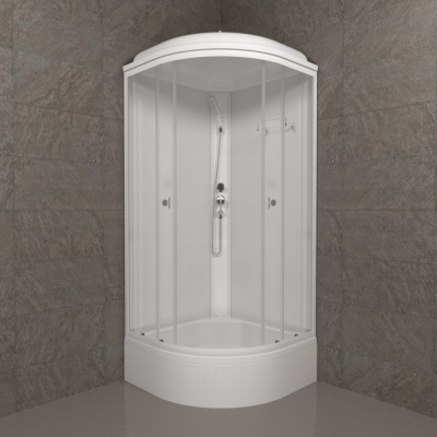 Душевая кабина Ультра 90*90 В (7 мест+сифон D50) Щ0000061849 Тритон фото в интернет-магазине Русалия