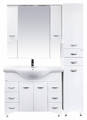 Шкаф - пенал Дрея 35 правый Э-Дре05035-01К2ЯП Misty фото в интернет-магазине Русалия