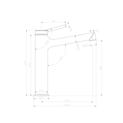 Смеситель для раковины Lemark Minima (LM3837C) фото в интернет-магазине Русалия