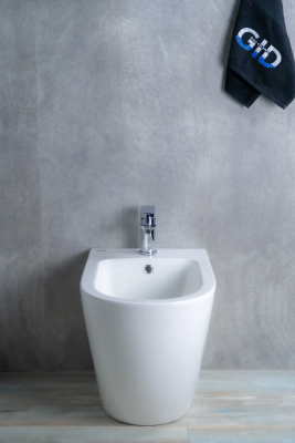 Биде напольное Gid BDN-36 21106 белый 56x36.5x42 фото в интернет-магазине Русалия