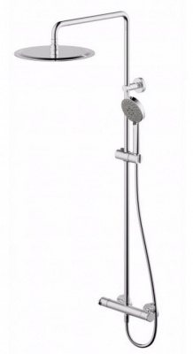 Душевая система с термостатом для душа Waterfall SS F939114C-A3 Bravat фото в интернет-магазине Русалия