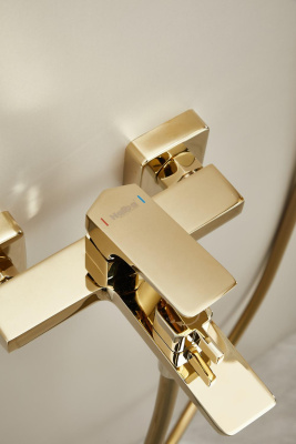 Смеситель для ванны HAIBA золотой (HB60726-5) фото в интернет-магазине Русалия