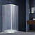 Душевой уголок Alpha VSQ-3AL800MT, 800*800, хром, стекло текстурное Vincea фото в интернет-магазине Русалия