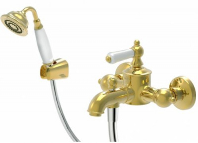 Смеситель для ванны Art золото F675109G-B Bravat фото в интернет-магазине Русалия