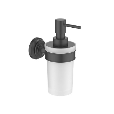 Дозатор AQUATEK, матовый черный AQ4505MB КЛАССИК фото в интернет-магазине Русалия