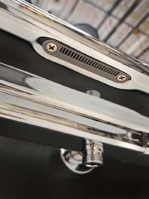 Смеситель для ванны с термостатом Lamberto 020401 Cr AltroBagno фото в интернет-магазине Русалия