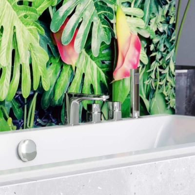 Смеситель на борт ванны EXCELLENT Keria AREX.2034CR (хром) фото в интернет-магазине Русалия