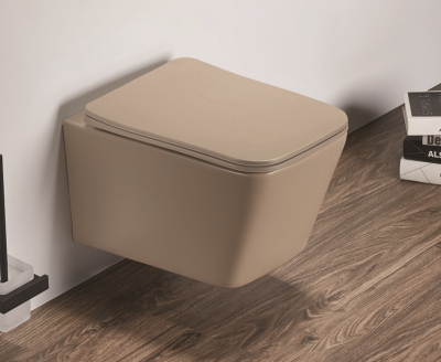 Унитаз подвесной Ceramalux 5170 MC капучино фото в интернет-магазине Русалия