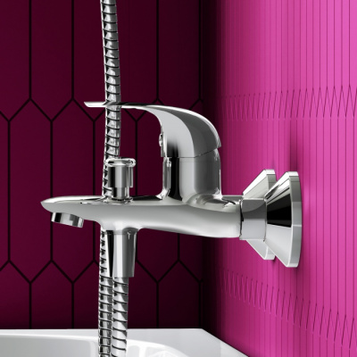 D1101000 Stark cмеситель для ванны и  душа фото в интернет-магазине Русалия