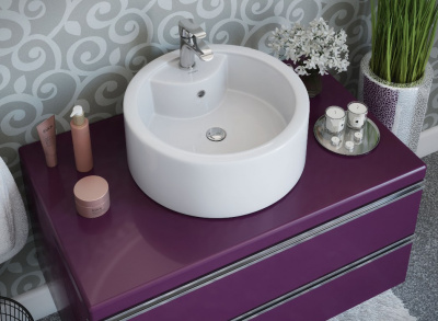 Раковина накладная Сигма 460 Kirovit фото в интернет-магазине Русалия