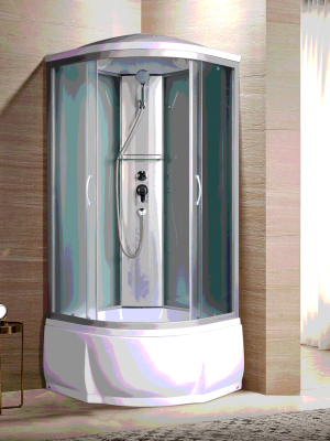 Душевая кабина NARA 90/44 MT 90*90*210 10000001146 River фото в интернет-магазине Русалия