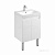 Тумба под раковину AQUATON Сканди Doors 55 белый глянец, белый матовый, 1A278801SD010 фото в интернет-магазине Русалия