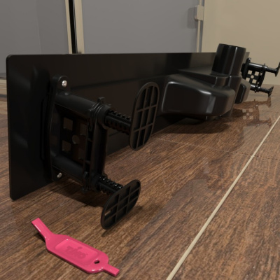 К-т водоотводящий желоб SP10-900 из пластика, с порогами из нерж. стали + Декор. вставка PC10-900 фото в интернет-магазине Русалия