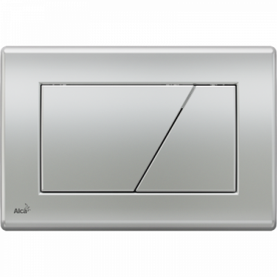 Клавиша смыва M172 хром матовый Alcaplast фото в интернет-магазине Русалия