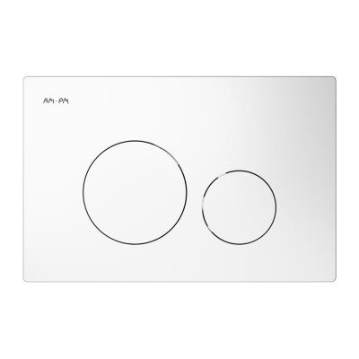 I049001 Pro L, клавиша для инсталляции пневматическая, пластик, белый фото в интернет-магазине Русалия