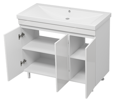 Тумба Енисей 100 с раковиной Misty Алиса 100 Misty фото в интернет-магазине Русалия