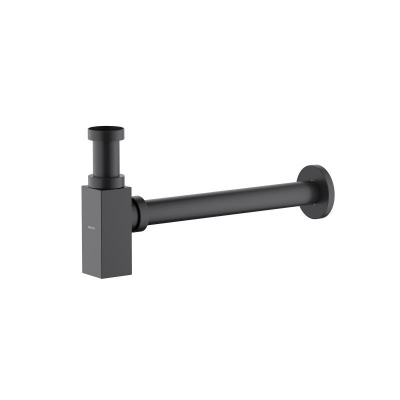 Сифон AQUATEK, матовый черный AQ6013MB фото в интернет-магазине Русалия