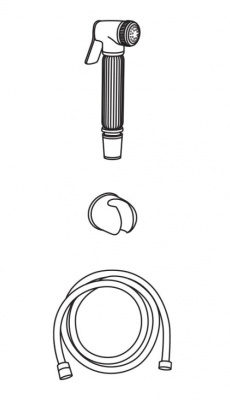 Гигиенический гарнитур VR.KIT-2222.BR Veragio фото в интернет-магазине Русалия