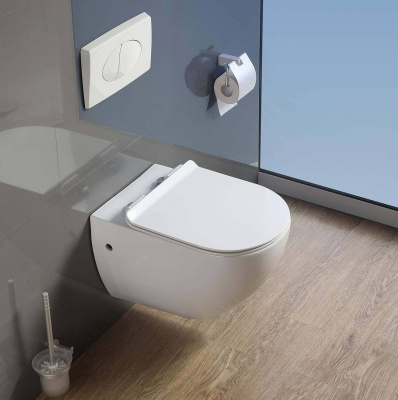 Унитаз подвесной с сиденьем микролифт Tr2195 GID фото в интернет-магазине Русалия