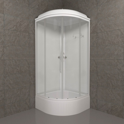 Душевая кабина Ультра 90*90 В (7 мест+сифон D50) Щ0000061849 Тритон фото в интернет-магазине Русалия