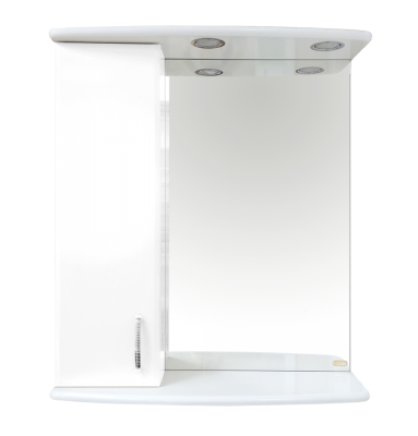 Зеркальный шкаф Астра 60 левый Э-Аст04060-01СвЛ Misty фото в интернет-магазине Русалия