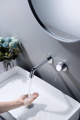 Смеситель для раковины встроенный Timo Saona хром (2372/00SM) фото в интернет-магазине Русалия