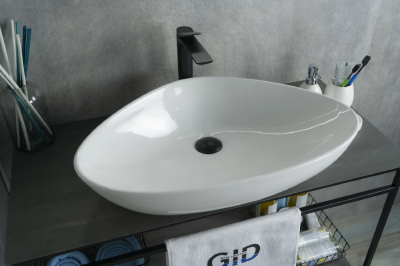 Раковина накладная Gid N9062 фото в интернет-магазине Русалия