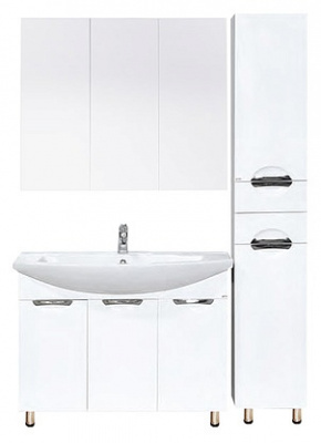 Тумба Лаванда 105 с раковиной Kirovit Элеганс 105 Misty фото в интернет-магазине Русалия