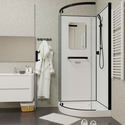 Кабина KORRA90B душевая Ceruttispa (90x90x205) фото в интернет-магазине Русалия