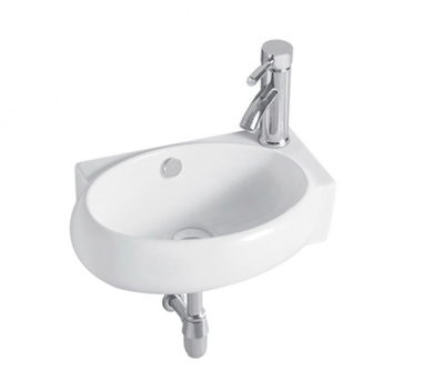 AQ5304-00 раковина 420*280*145 подвесная фото в интернет-магазине Русалия