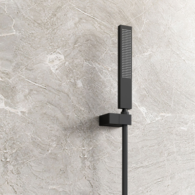 Душевой комплект Futura VSFW-2F11TMB термостатический встраиваемый, 3 режима, черный Vincea фото в интернет-магазине Русалия