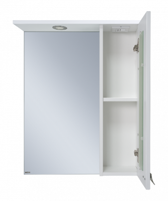 Зеркальный шкаф Урал 50 правый Э-Ура-04050-021П Misty фото в интернет-магазине Русалия