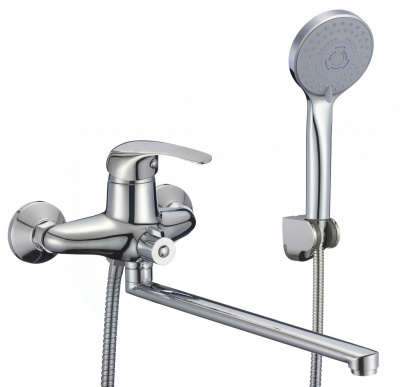 Смеситель для ванны универсальный S-T2201 с гарнитуром Savol фото в интернет-магазине Русалия